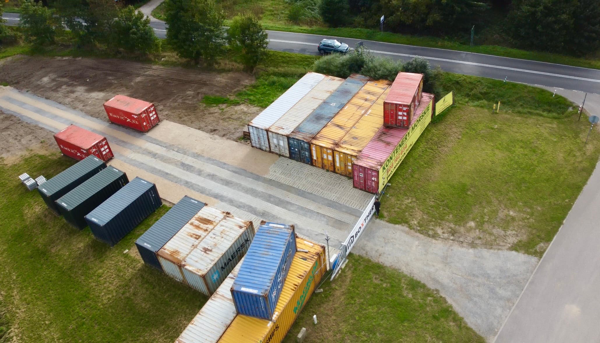 Plac BOXTHER - obszar składowania
